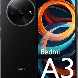 موبايل ريدمي A3 من شاومي، ذاكرة رام 3 جيجابايت، ذاكرة ROM 64 جيجابايت، شاشة HD 6.71 بوصة + 90 هرتز، بطارية 5000 مللي أمبير في الساعة، شريحتي اتصال، كا