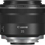 كاميرا كانون RF 35 ملم عدسة اس تي ام ماكرو f/1.8