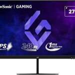 شاشة ألعاب VX2779A-HD-PRO 27 بوصة - فل اتش دي (1920 × 1080)، 240 هرتز، 1 مللي ثانية، 16:9، 2 × HDMI، 1 × منفذ عرض [E]