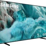 تلفزيون سامسونج QLED QA50Q7FAAUXEG ذكي 50 بوصة يوفر تجربة مشاهدة 4K مذهلة مع معالج كوانتوم لايت وتقنية المدى الديناميكي العالي HDR لألوان واقعية وتفاص
